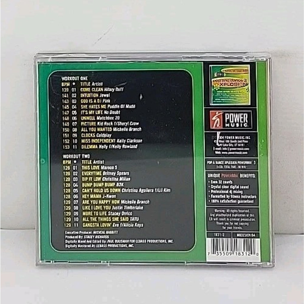 Pop And Dance 3 Xplosion Power Mix 2 CD Set