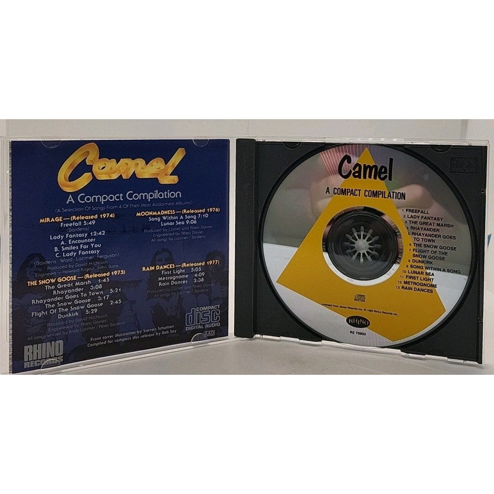 A Compact Compilation by Camel (CD, 1985, Rhino (Label))