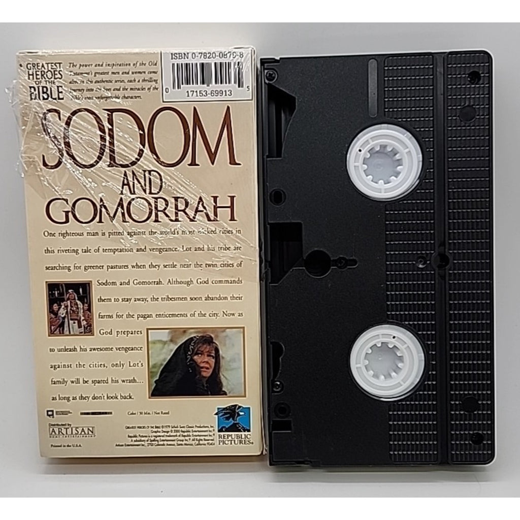 Greatest Heroes of the Bible - Sodom and Gomorrah (VHS, 1998)