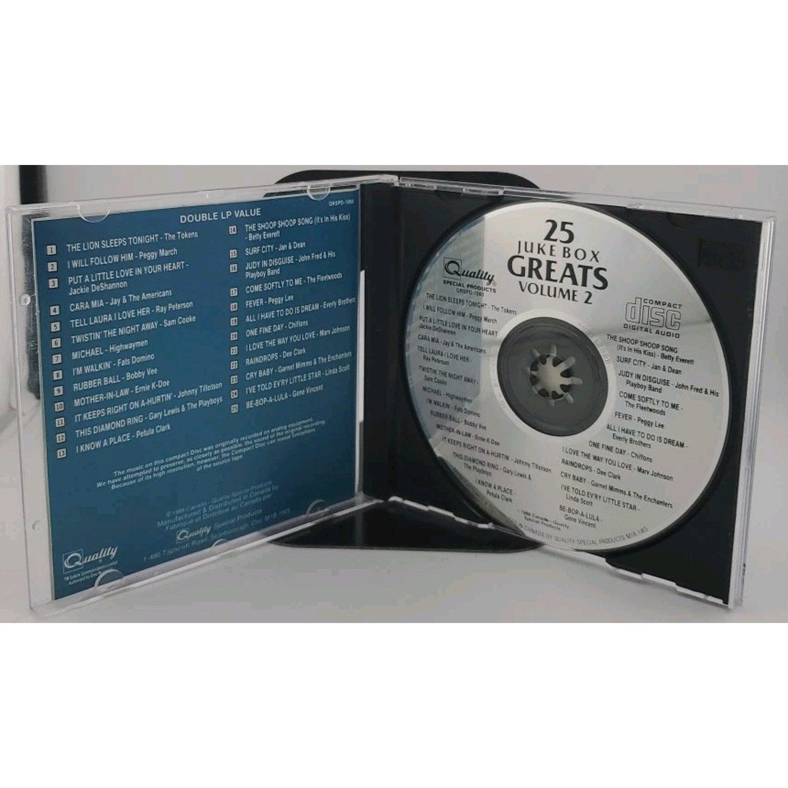 25 Rock Revival Juke Box Greats Volume 2 CD