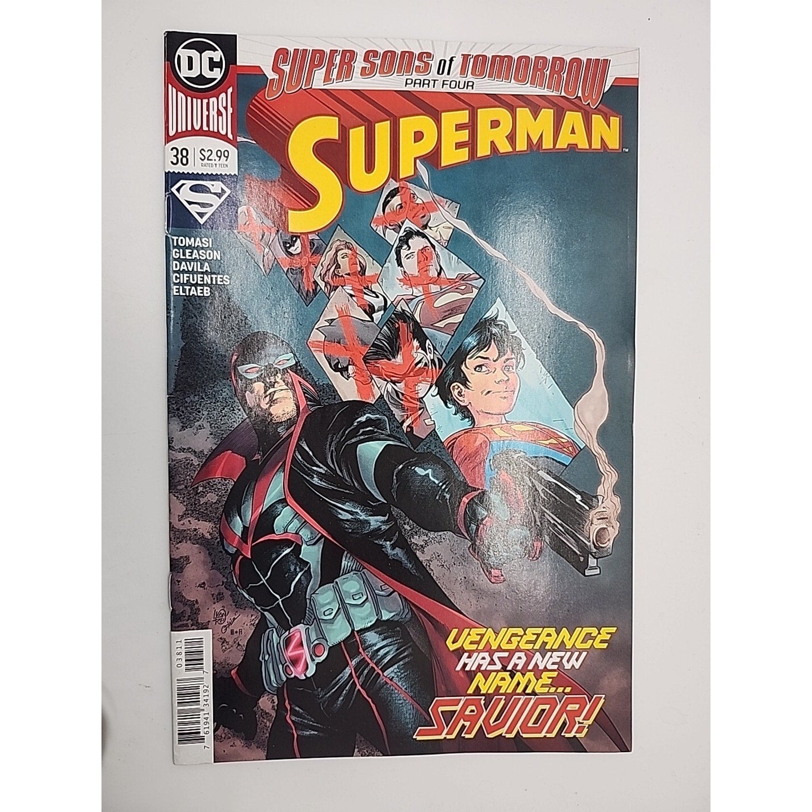 DC Comics - Superman : The Sons of Tommorow Part 4 #38 Tomasi / Gleeson / Davila