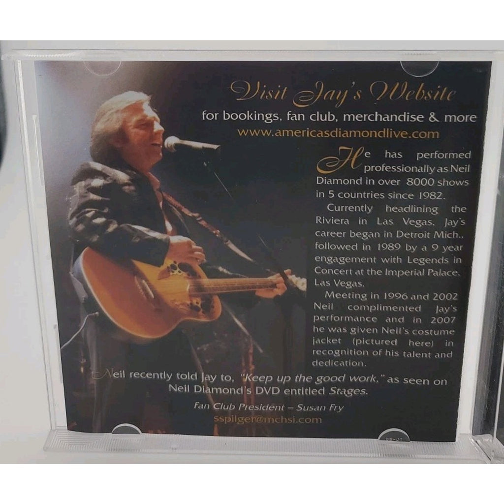 Live From Las Vegas At The Riviera - Jay White Is Neil Diamond Cd