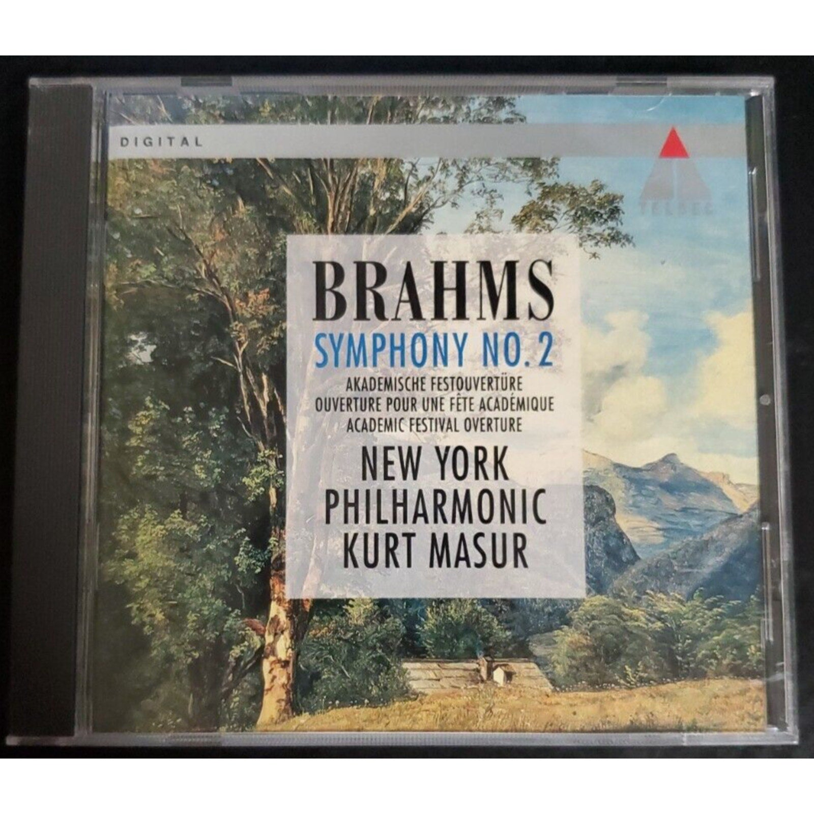 Brahms: Symphony No. 2 Academic Festival Overture New York Philharmonic;... [CD]
