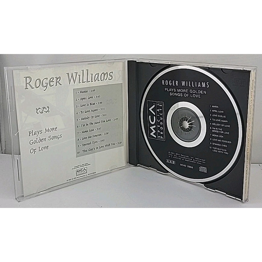 Plays more Golden Songs of Lov by Roger Williams (CD, 1995)