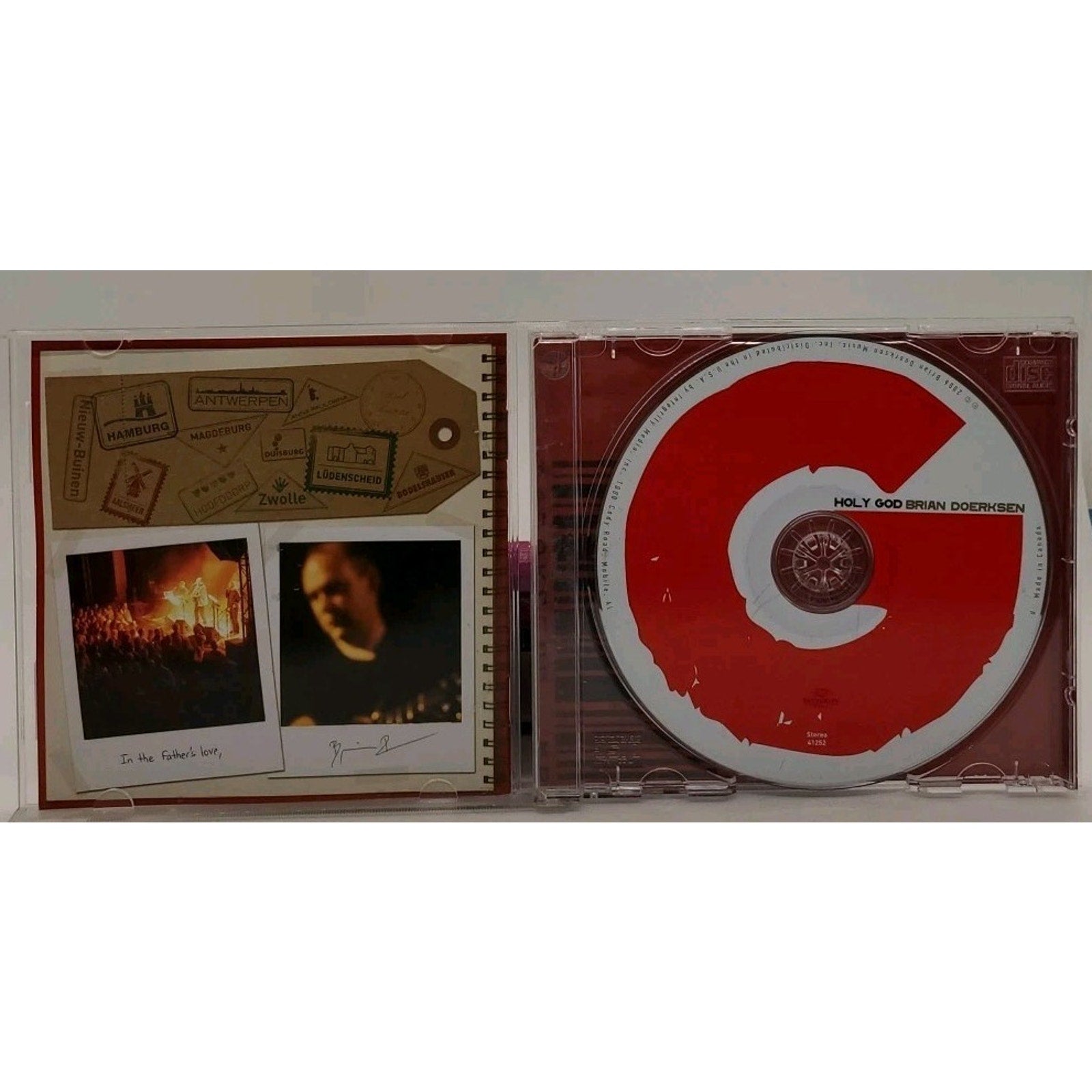 Live In Europe by Brian Doerksen (CD, Dec-2005)