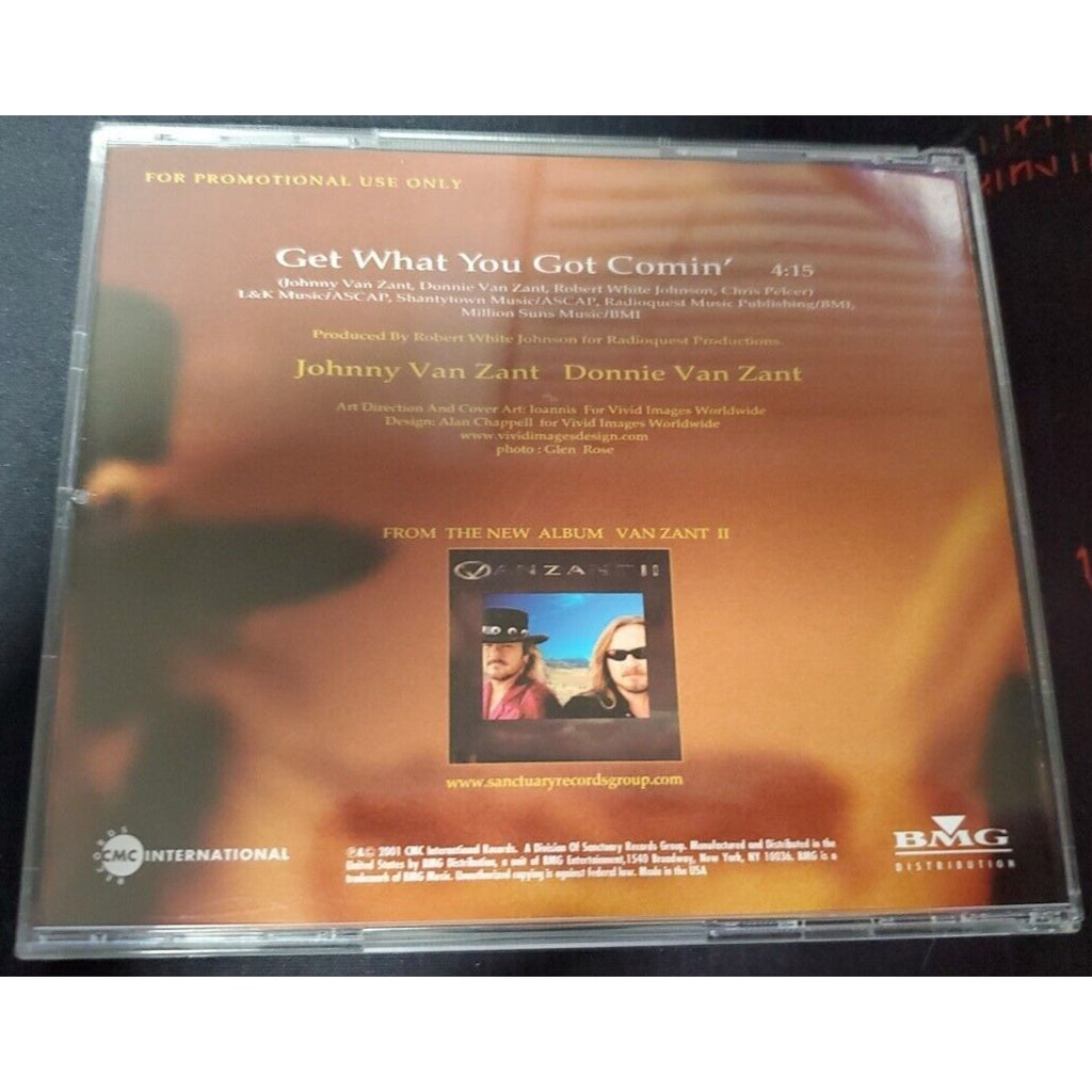 Vanzant Get What You Got Comin' (CD)