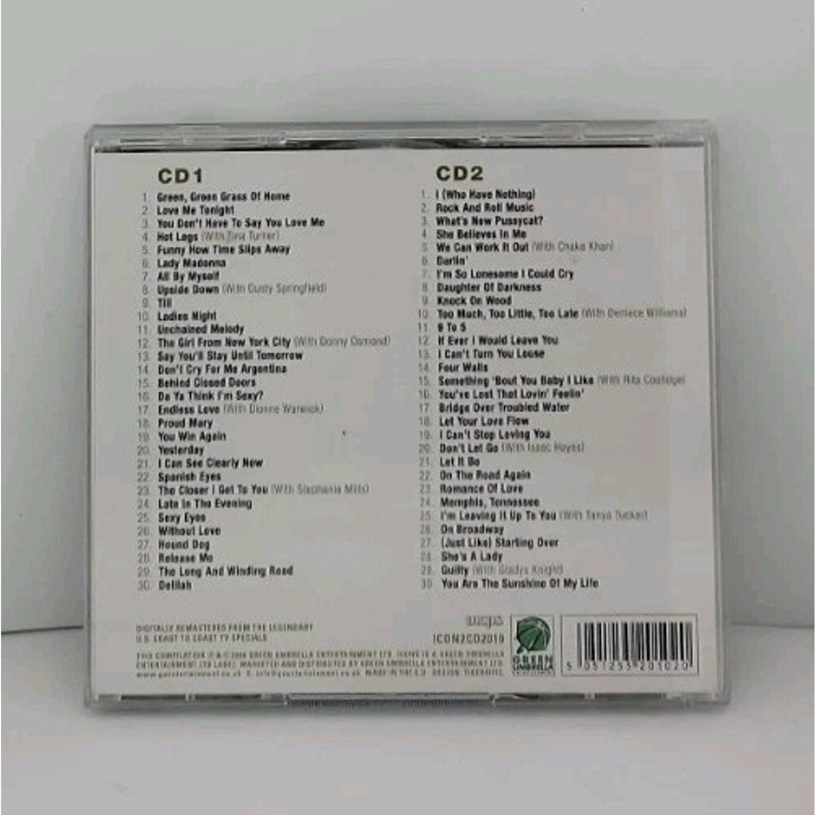 Icons by Tom Jones (CD, Mar-2007, Icons)