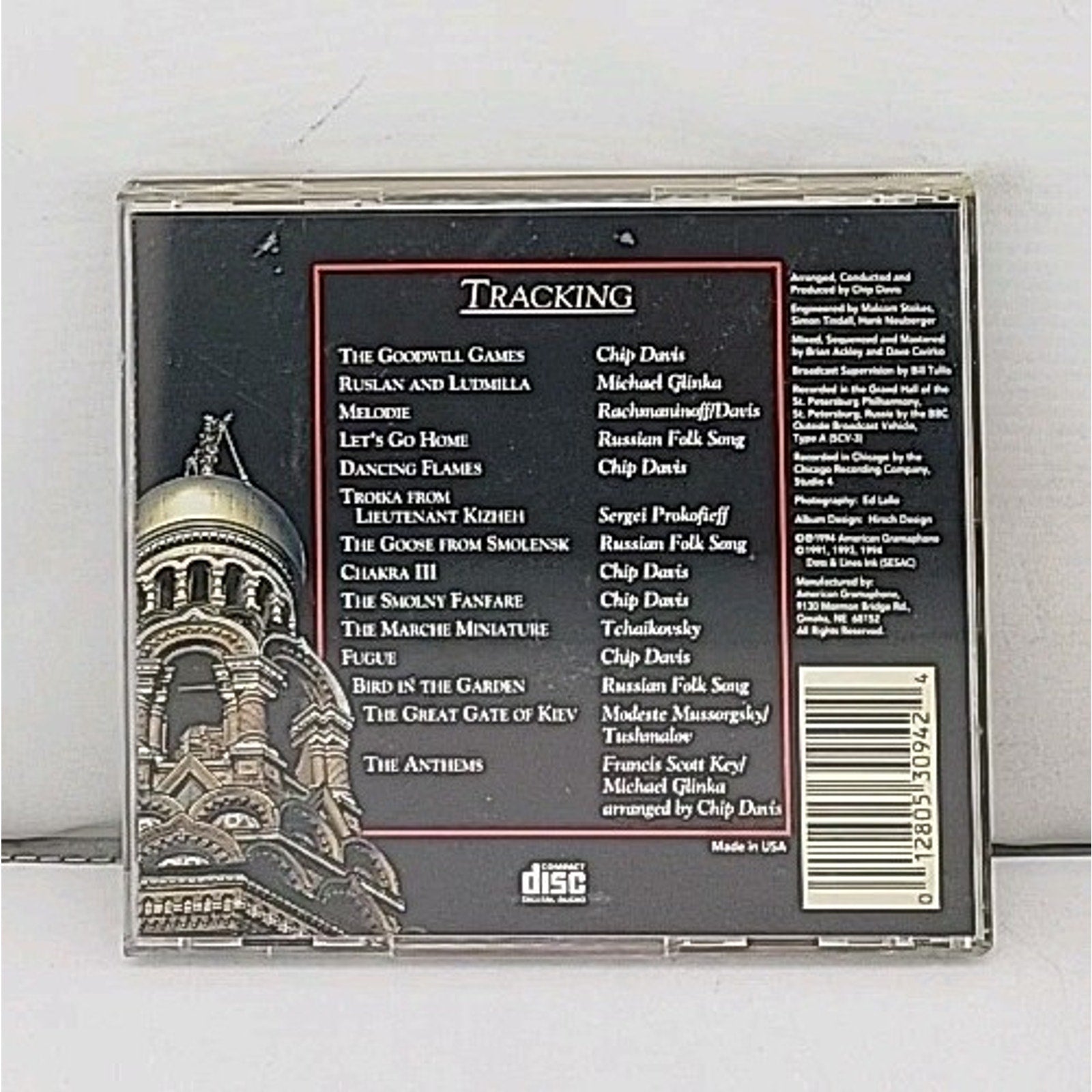 To Russia with Love by Mannheim Steamroller (CD, 1994)
