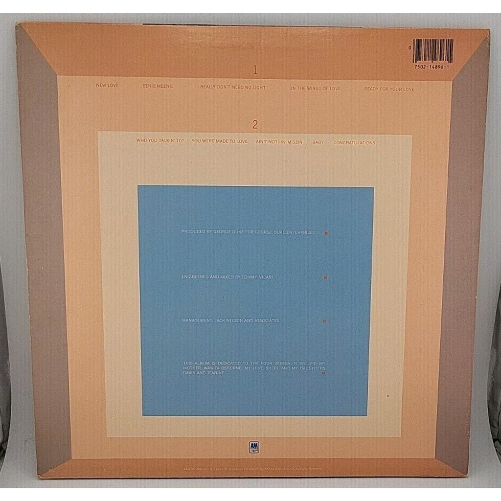 Jeffrey Osborne – Jeffrey Osborne - 12" Vinyl Record Album LP