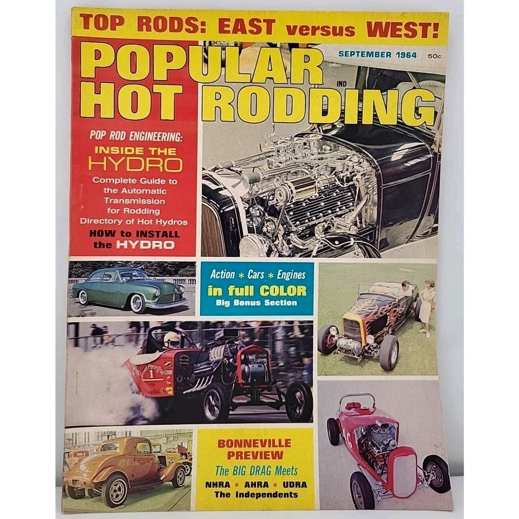 Popular Hot Rodding Magazine September 1964