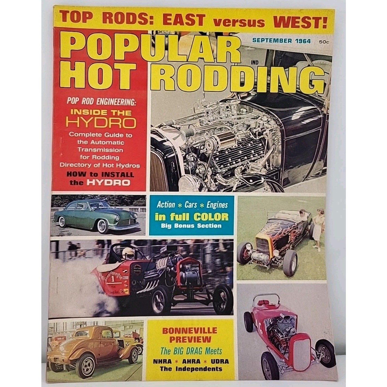 Popular Hot Rodding Magazine September 1964