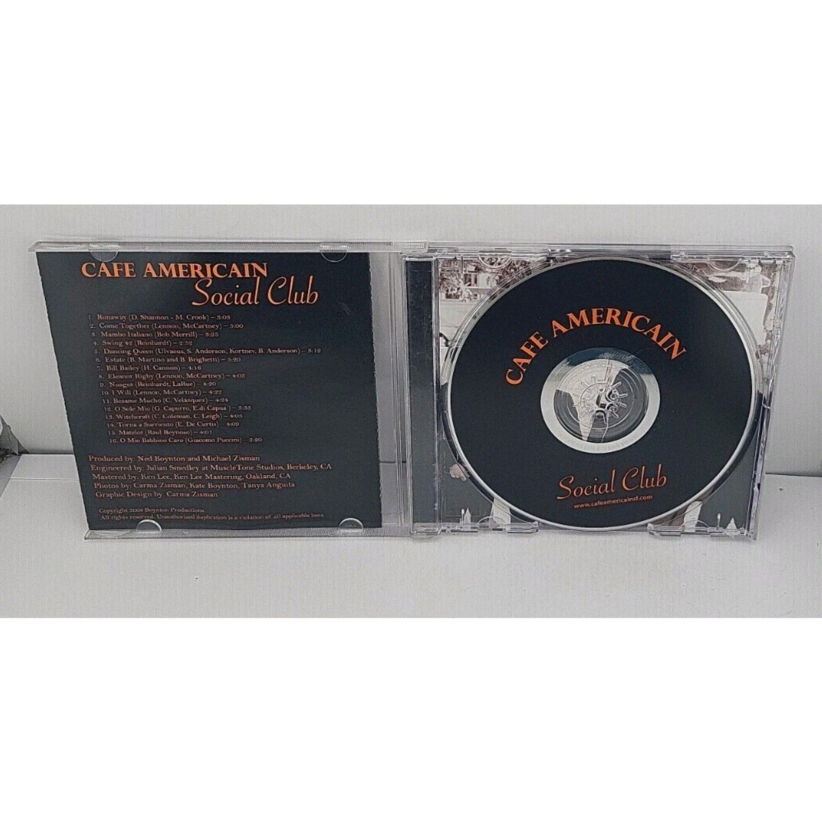 Cafe Americain Social Club CD