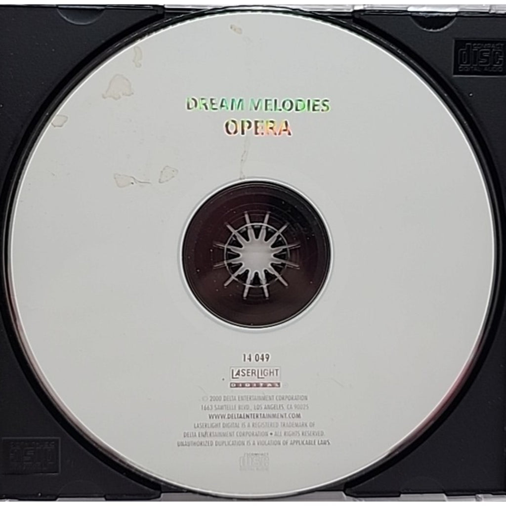 Dream Melodies Vol. 9-Opera by Various (CD, 1992)