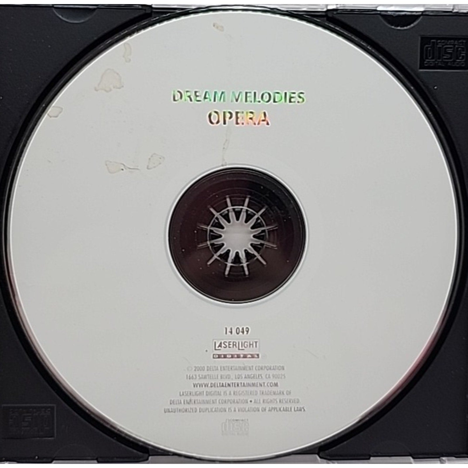 Dream Melodies Vol. 9-Opera by Various (CD, 1992)