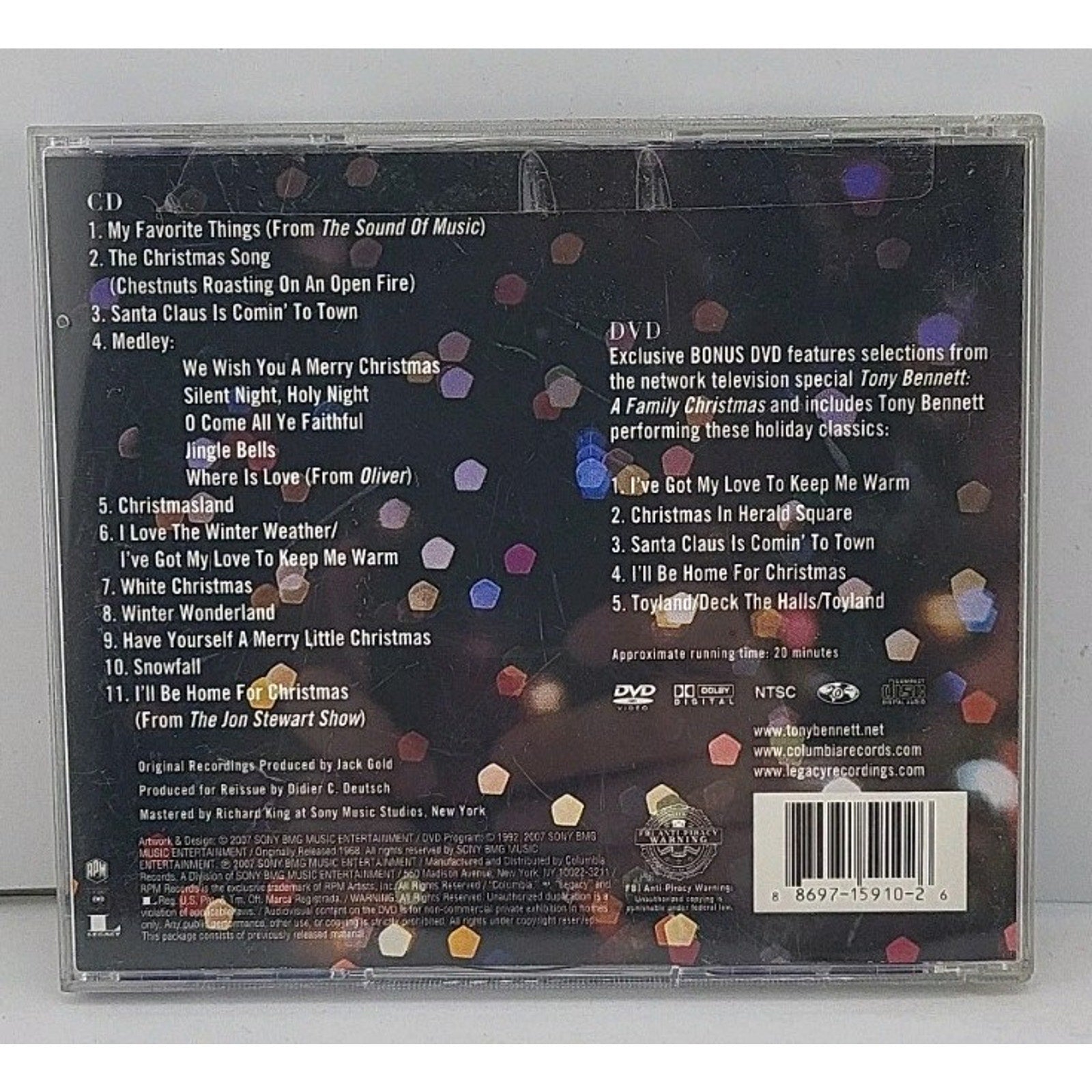 Snowfall: the Tony Bennett Christmas Album by Bennett, Tony (CD, 2007)