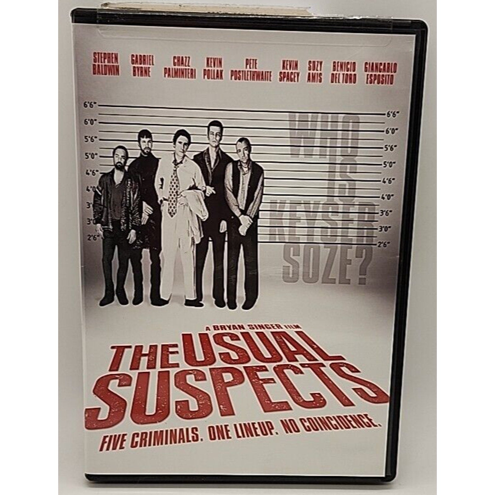 The Usual Suspects (DVD, 1995)