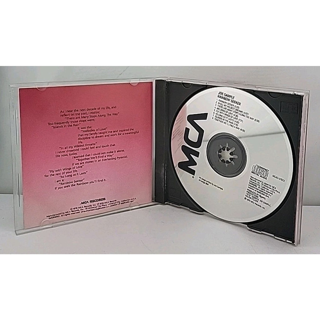 Rainbow Seeker by Joe Sample (CD, Nov-1986, Grp Joint Venture)
