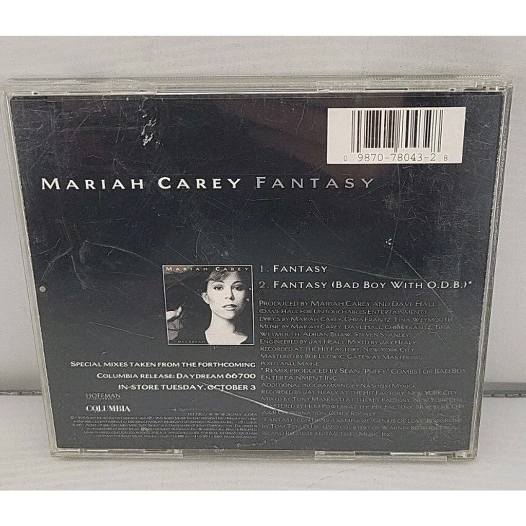 Fantasy [2 Tracks] [Single] by Mariah Carey (CD, Sep-1995, Sony Music...