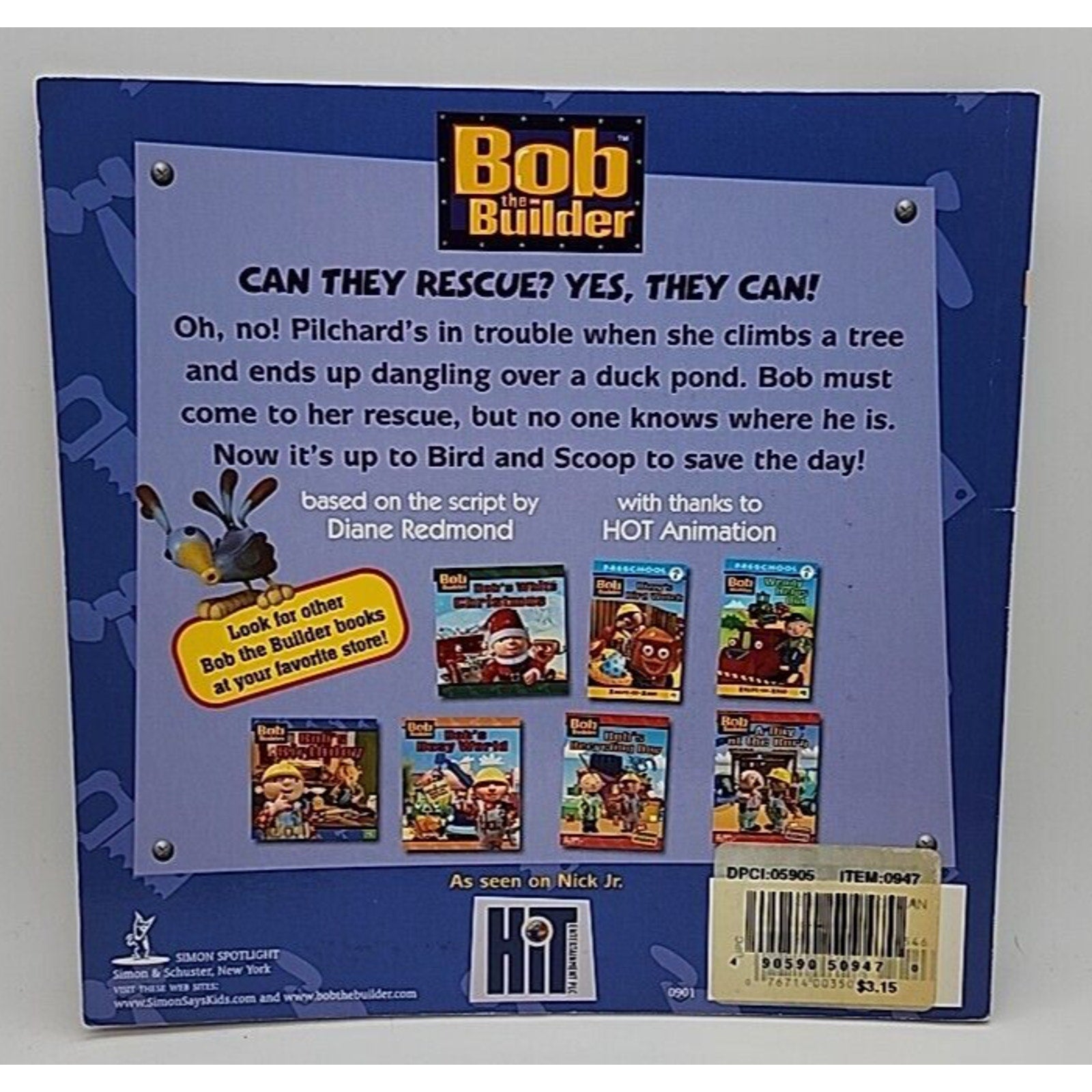 Scoop Saves the Day by Hot Animation Makers Staff and Diane Redmond (2001, Trade