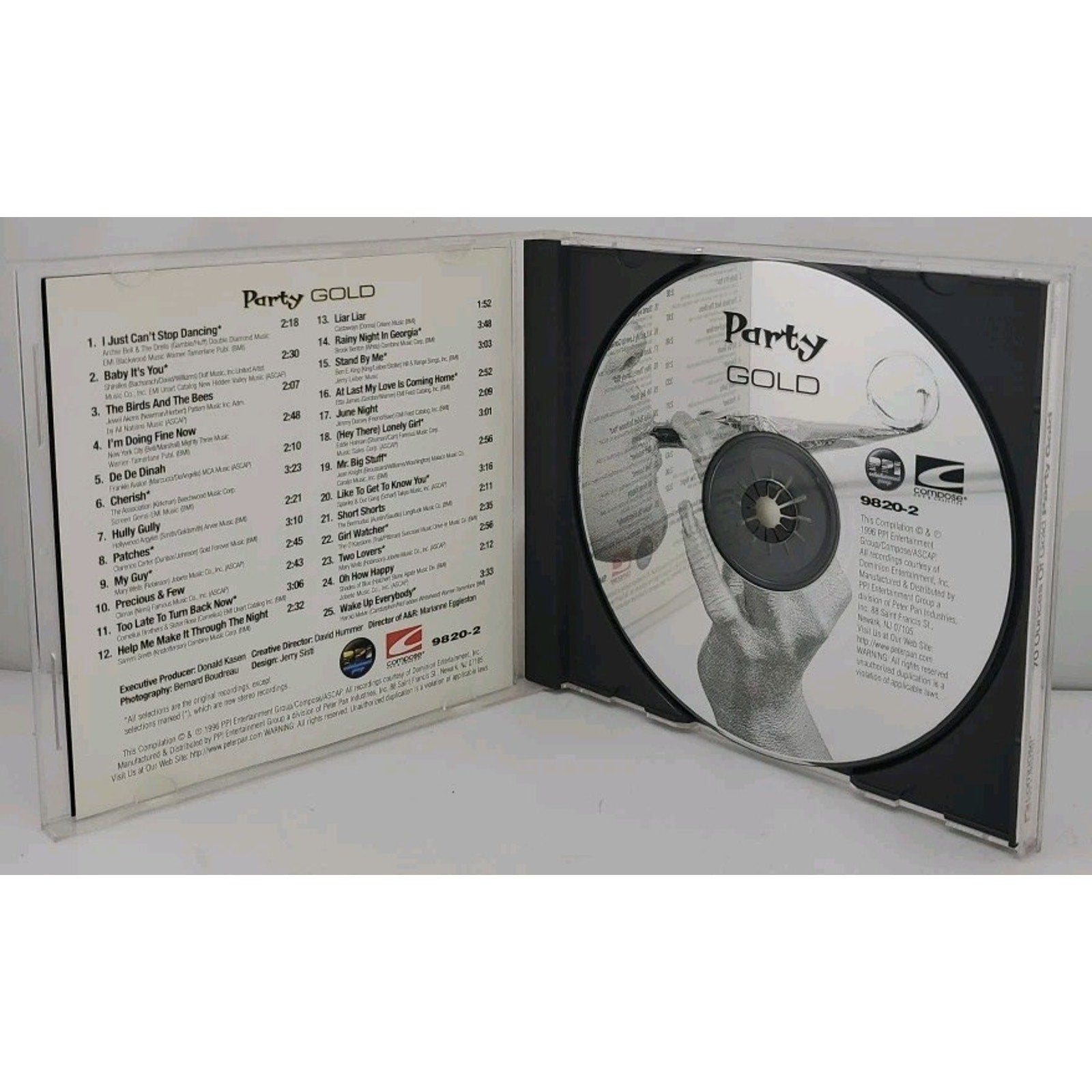 Party Gold by Various Artists (CD, Apr-1997, Compose Records)