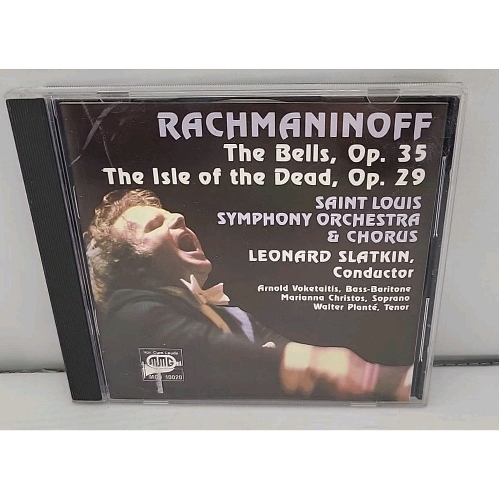 CD Leonard Slatkin, Saint Louis Symph. - Rachmaninoff The Bells Isle of the Dead