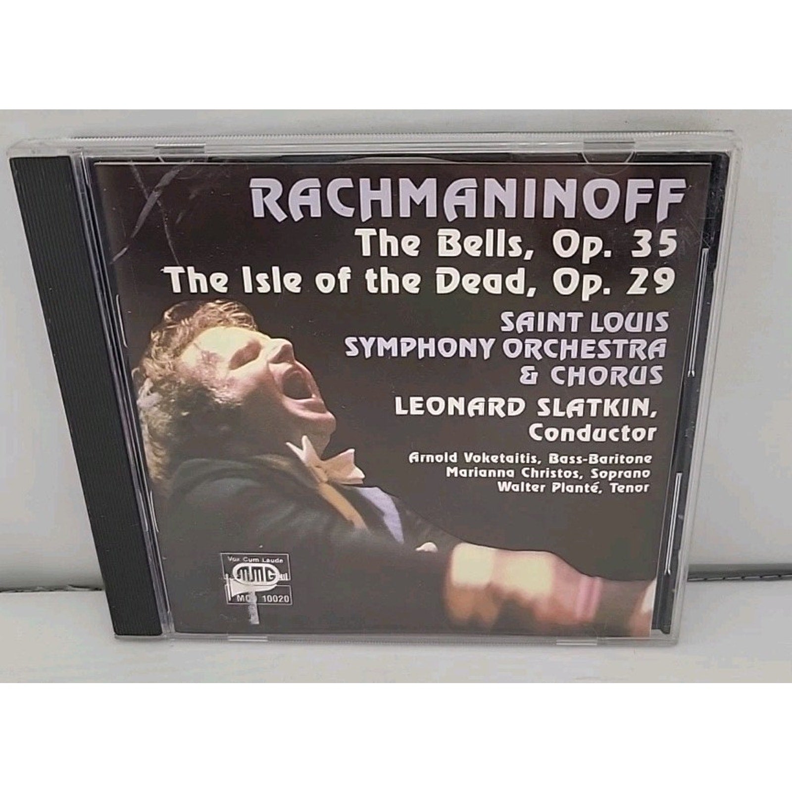 CD Leonard Slatkin, Saint Louis Symph. - Rachmaninoff The Bells Isle of the Dead