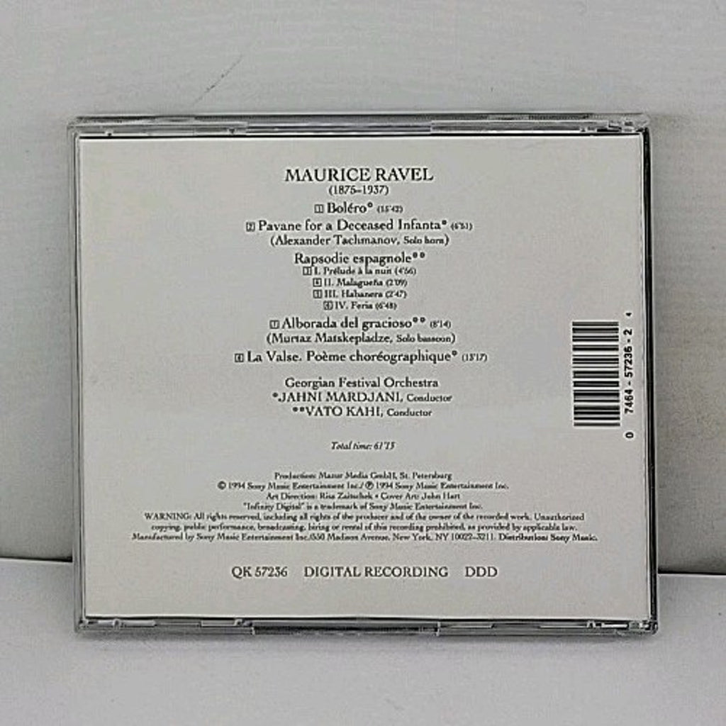 Bolero / Rapsodie Espagnole / La Valse by Ravel (CD, 1994)