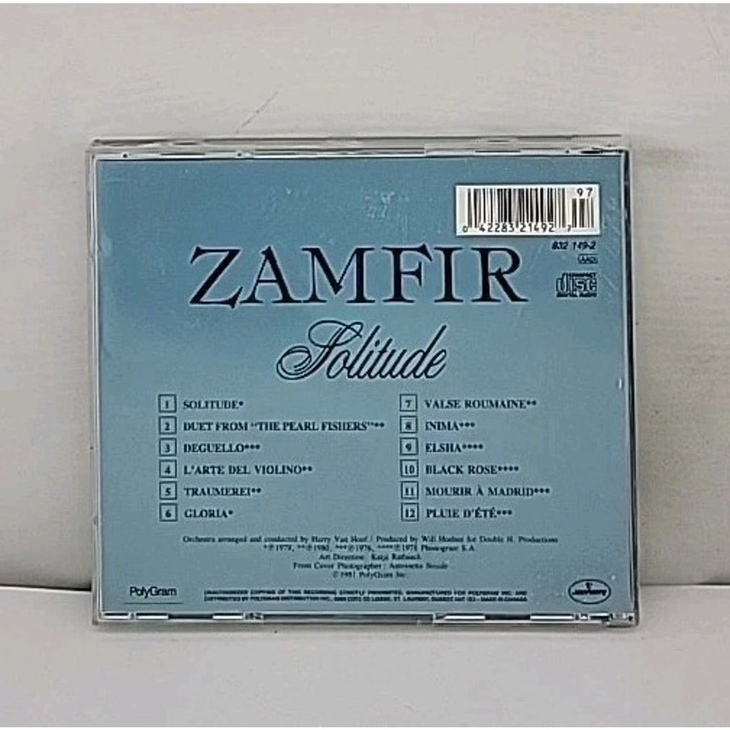 Gheorghe Zamfir - Solitude (CD, 1981, Mercury / Polygram) Canadian Import