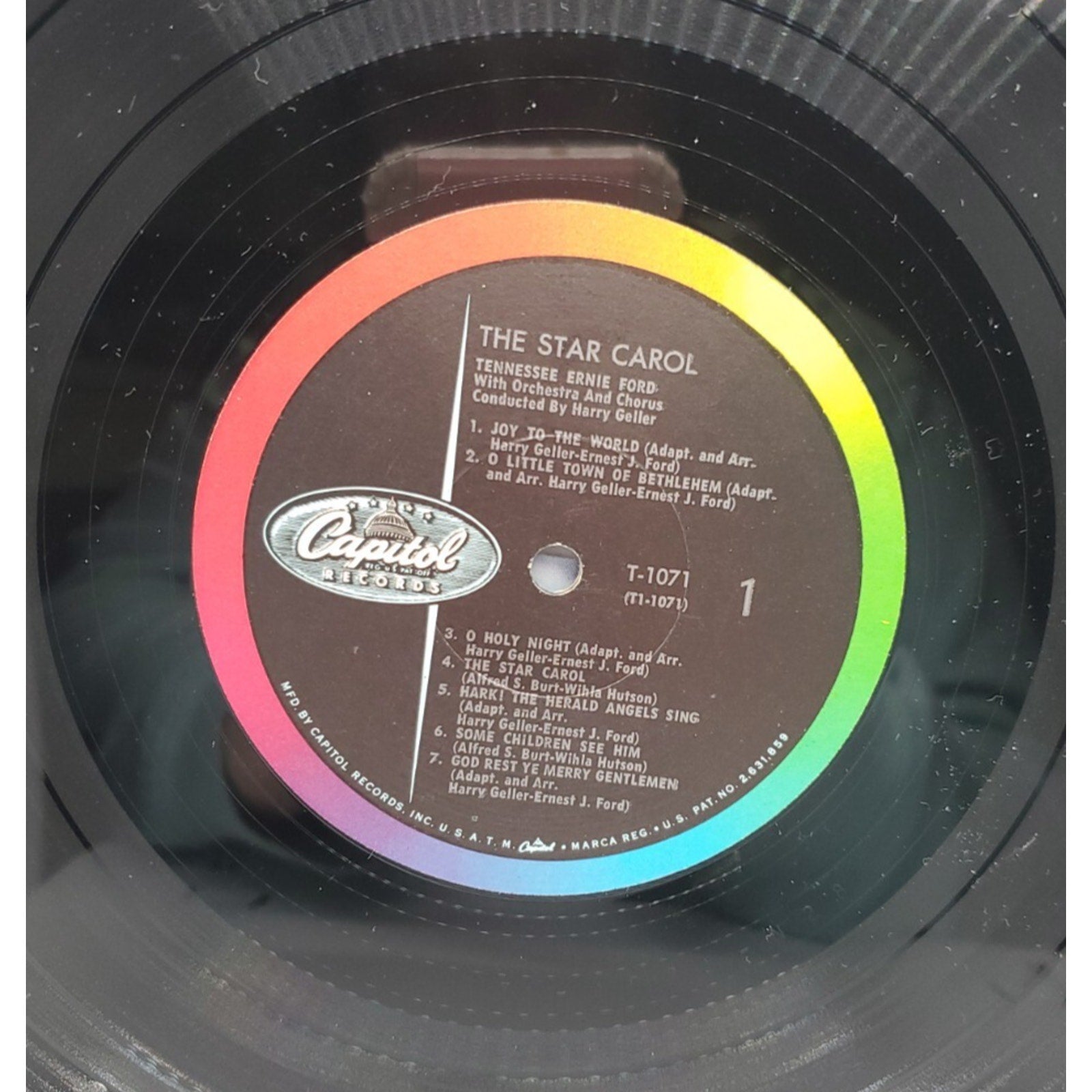 Tennesee Ernie Ford - The Star Carol (Record)