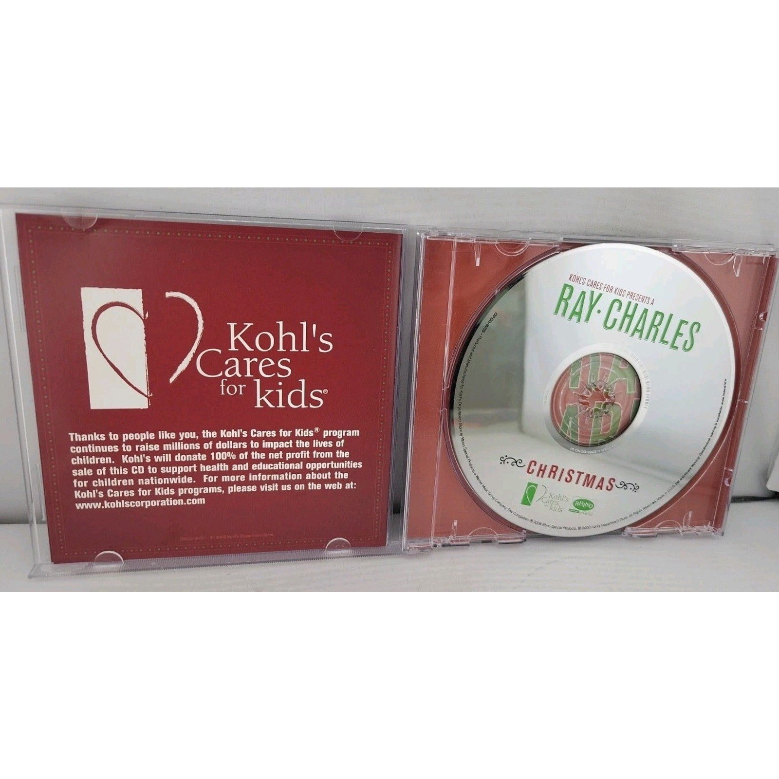 Kohl’s Cares for Kids Presents A Ray Charles Christmas by Ray Charles CD 2006