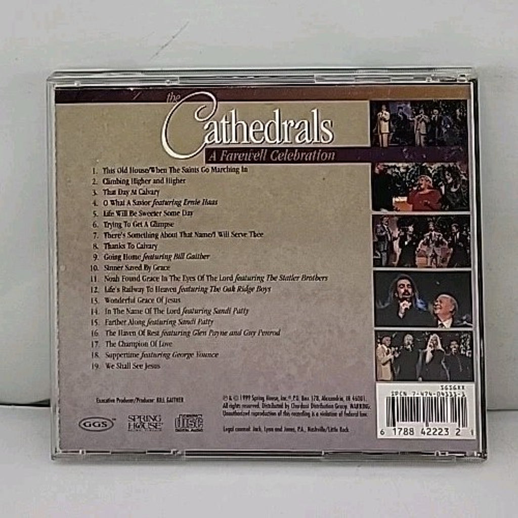 A Farewell Celebration by The Cathedrals (CD, 1999)