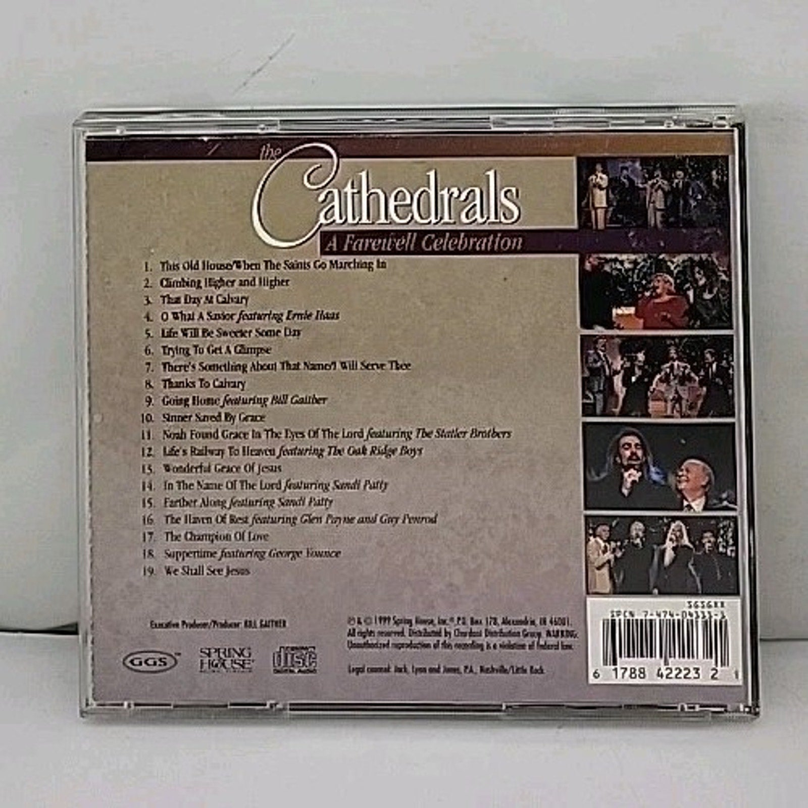 A Farewell Celebration by The Cathedrals (CD, 1999)