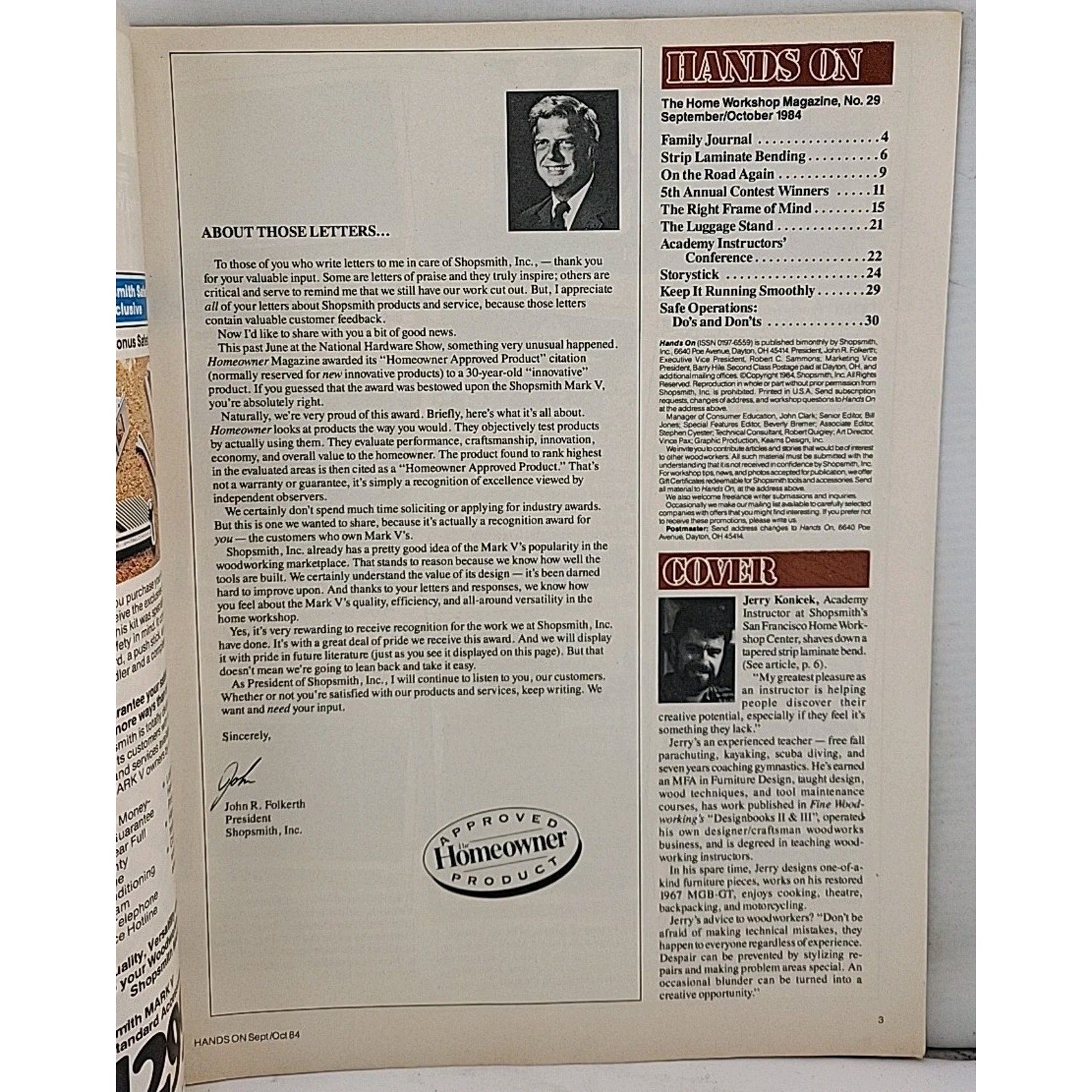 Hands On: The Home Workshop Magazine - September/October 1984 - No. 29