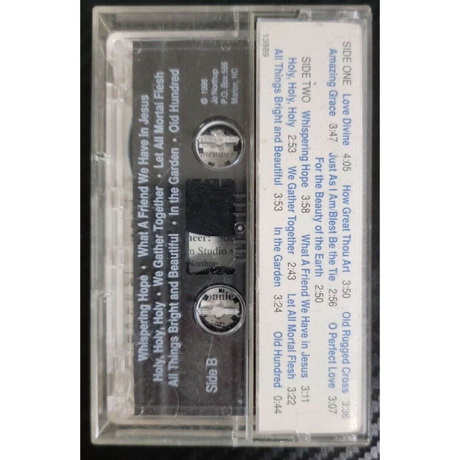 Jo Northup and Richard Birt - Candlelight Hymns Cassette Dulcimer Guitar Flute
