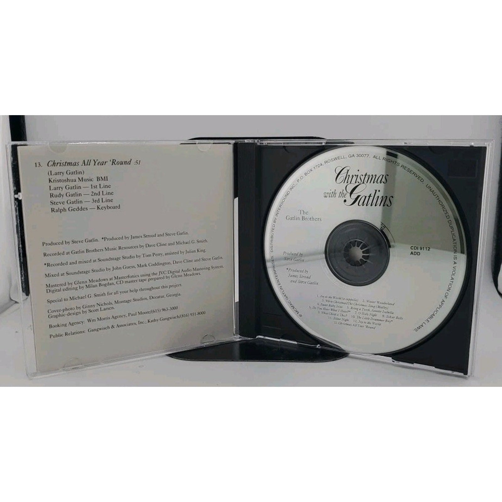 Christmas with the Gatlins [BCI] by Gatlin Brothers (CD, Nov-1999, Liberty...