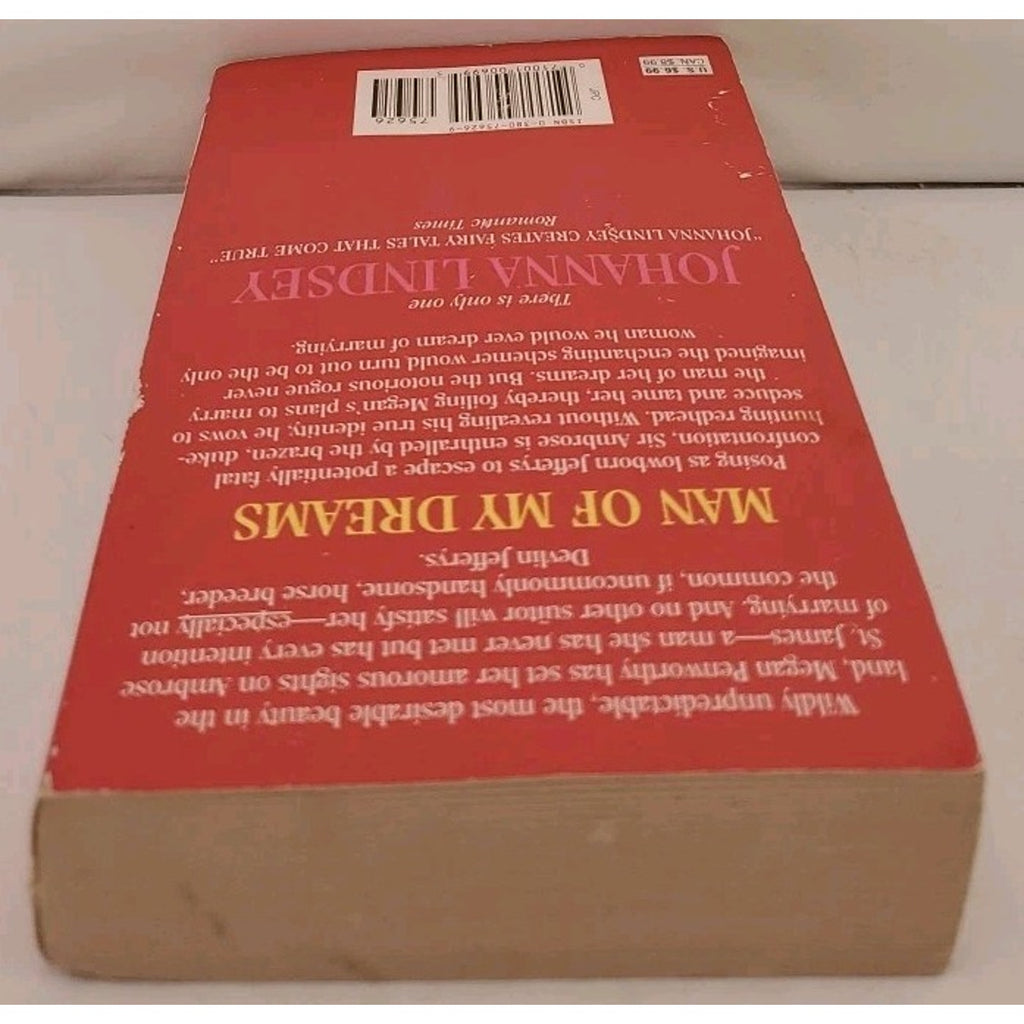 Man of My Dreams by Johanna Lindsey 1992 Paperback