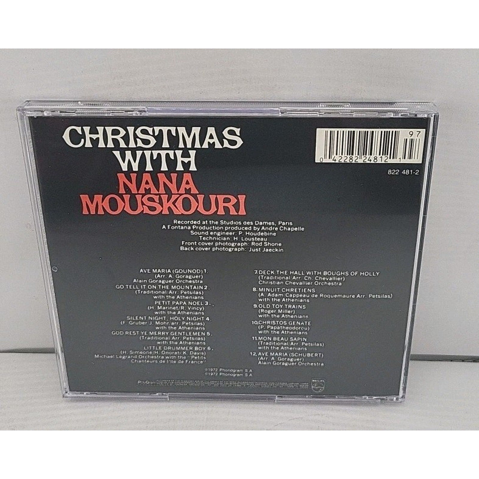 Christmas with Nana Mouskouri by Mouskouri, Nana (CD, 2000)