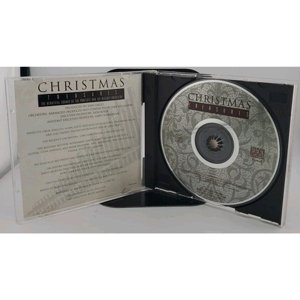 Christmas Treasures CD, Beautiful Sounds Of The Panflute And Regency Orchestra