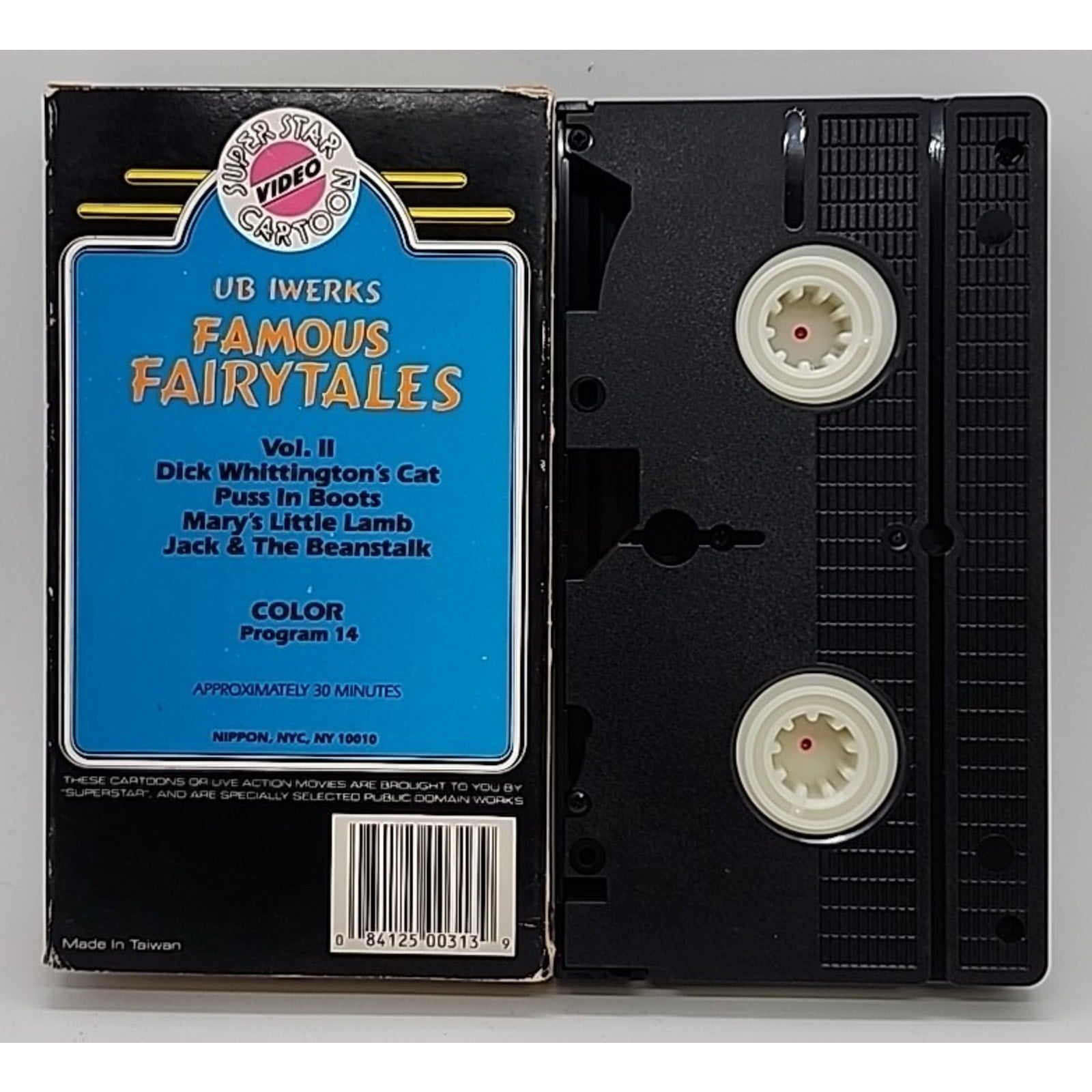 Super Star Cartoon Famous Fairytales (VHS)
