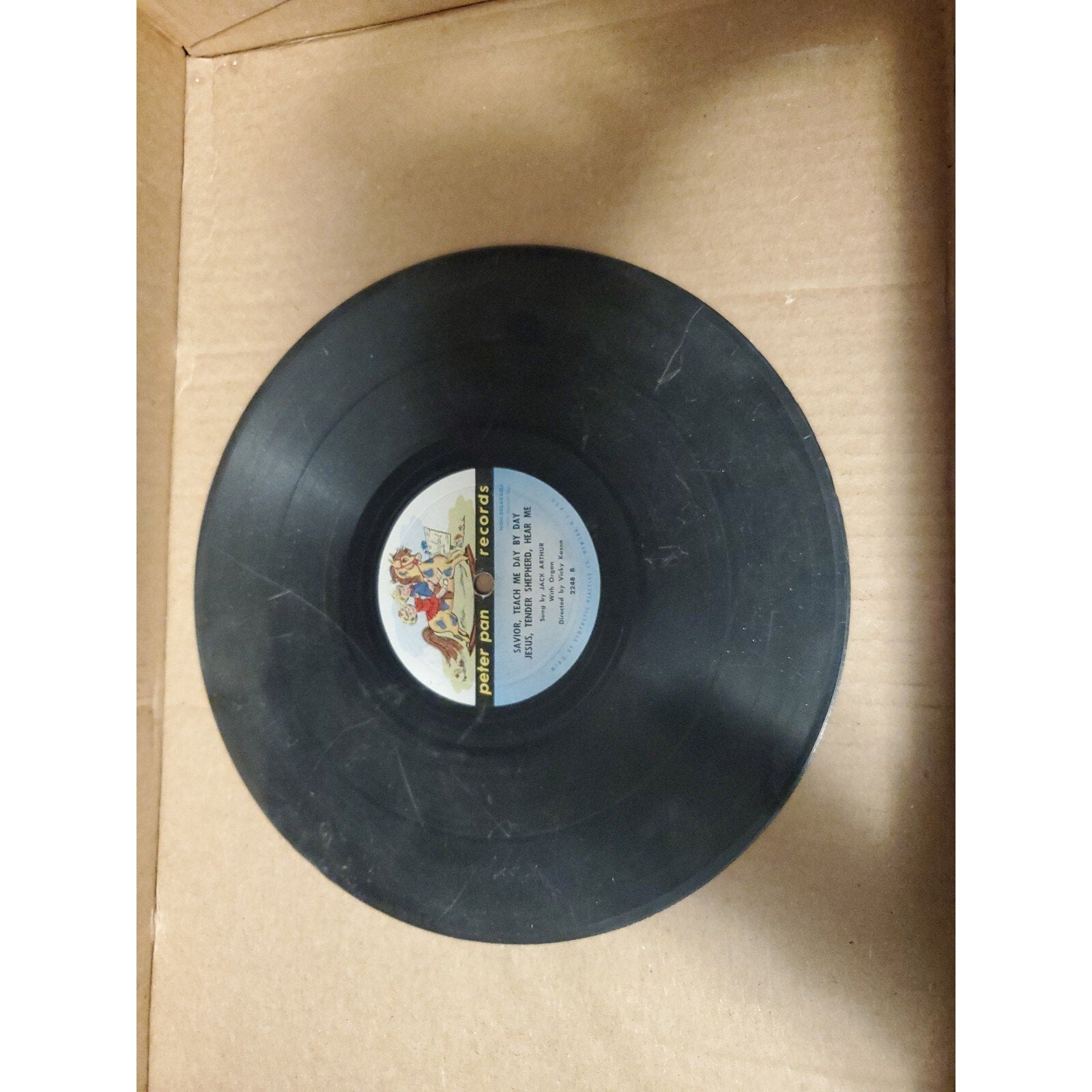 Peter Pan Records JESUS LOVES ME/CHILDREN OF THE HEAVENLY KING 7" (Record)