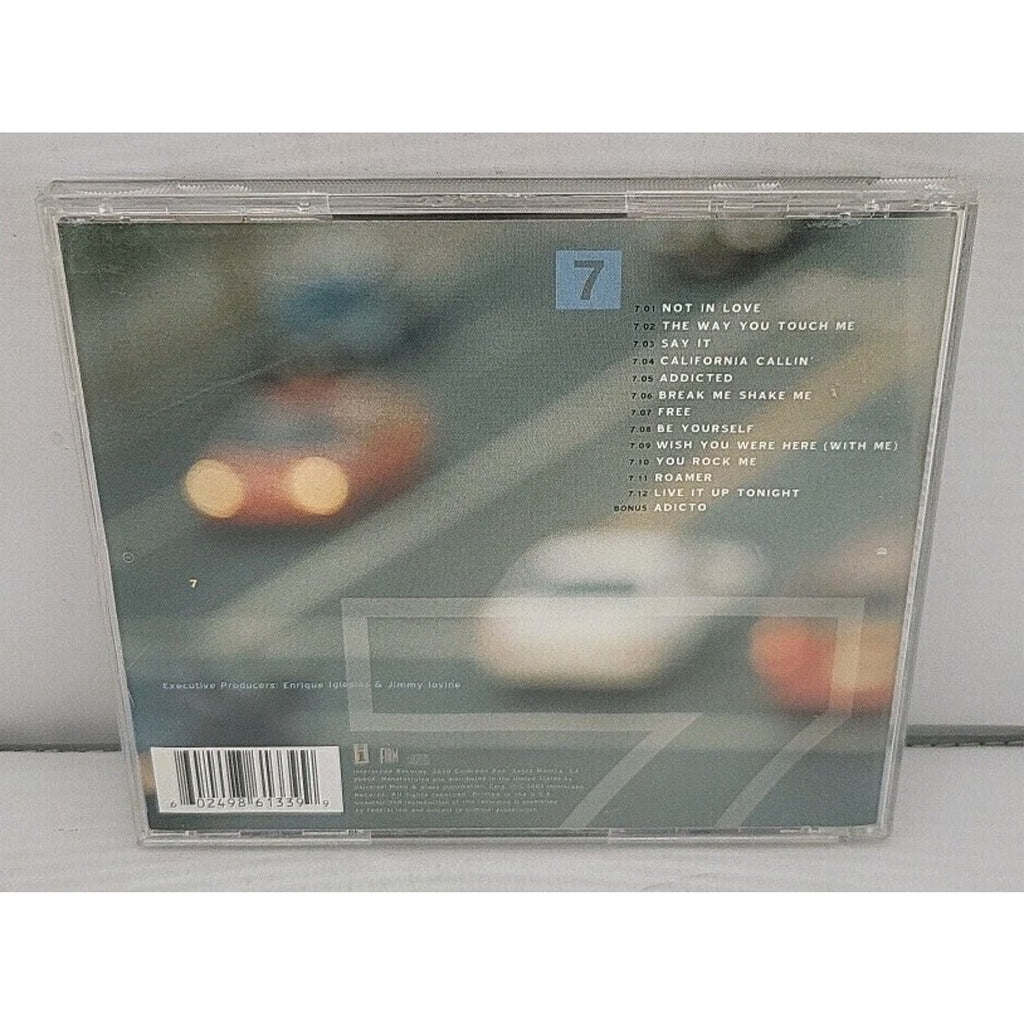 Seven by Enrique Iglesias (CD, 2003)