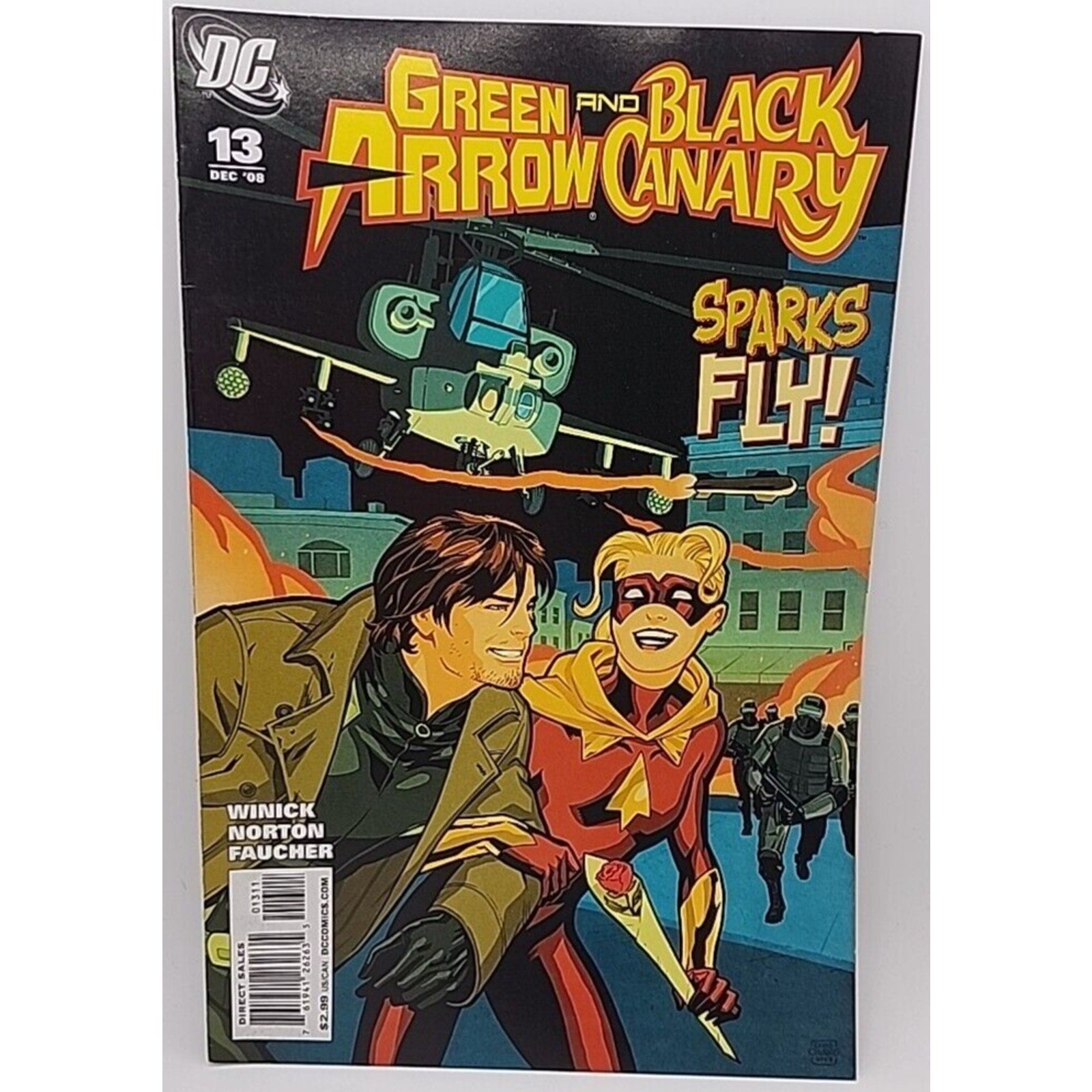 Green Arrow and Black Canary #13 2008 DC Comics