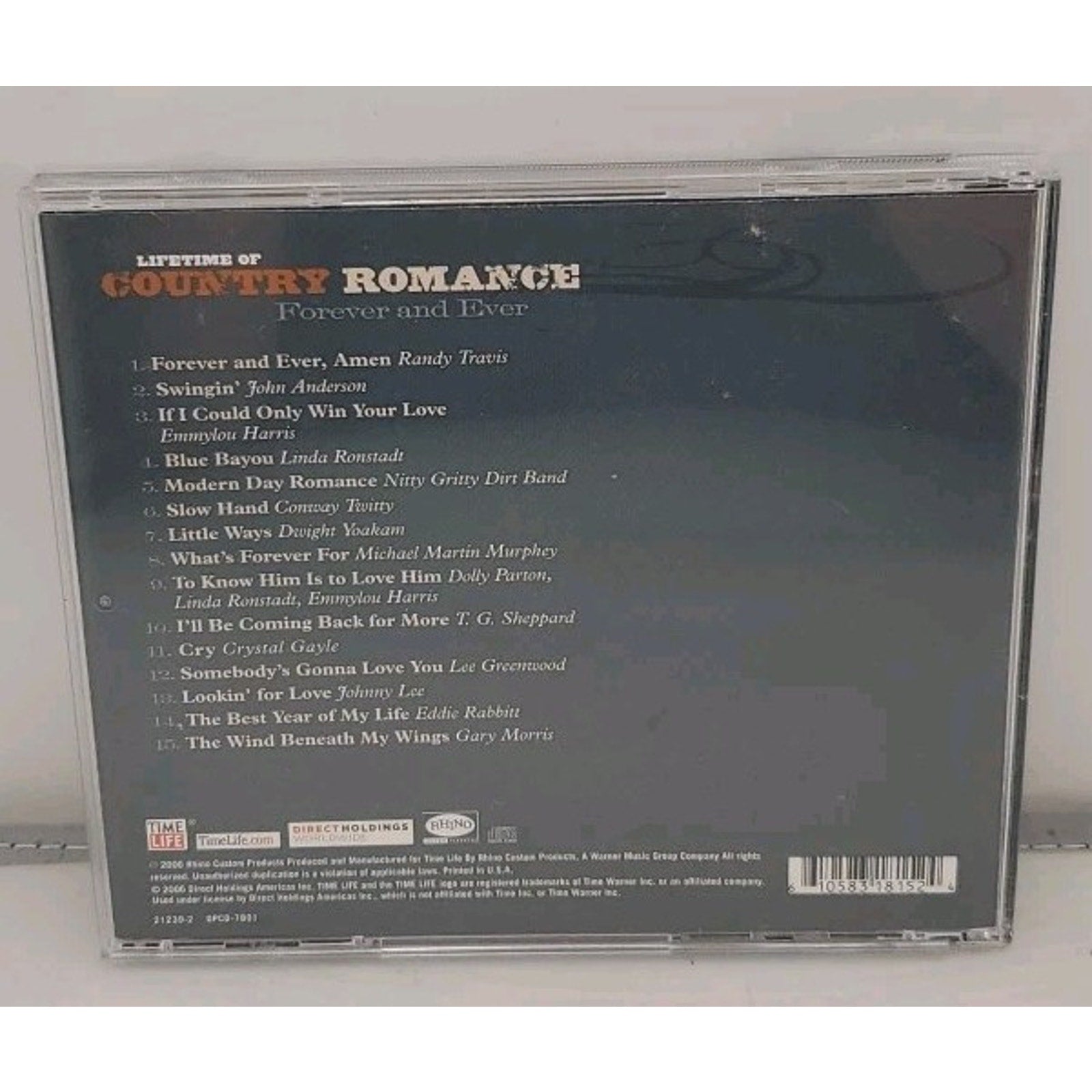 Lifetime of Country Romance: Forever and Ever (CD, 2006) Time-Life