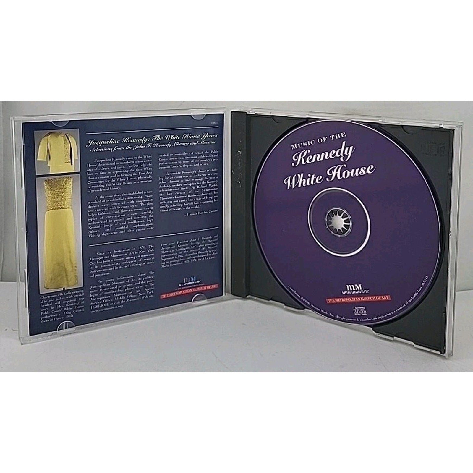 Music Of The Kennedy White House Compilation Music CD, 17 V/A TRKS