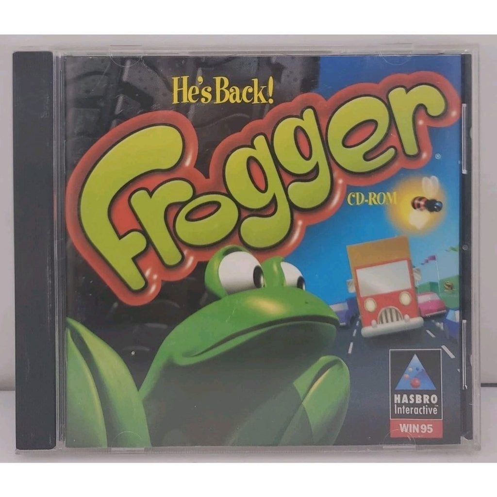 Frogger (PC, 1997) Hasbro Interactive Windows 95 CD-ROM, Complete