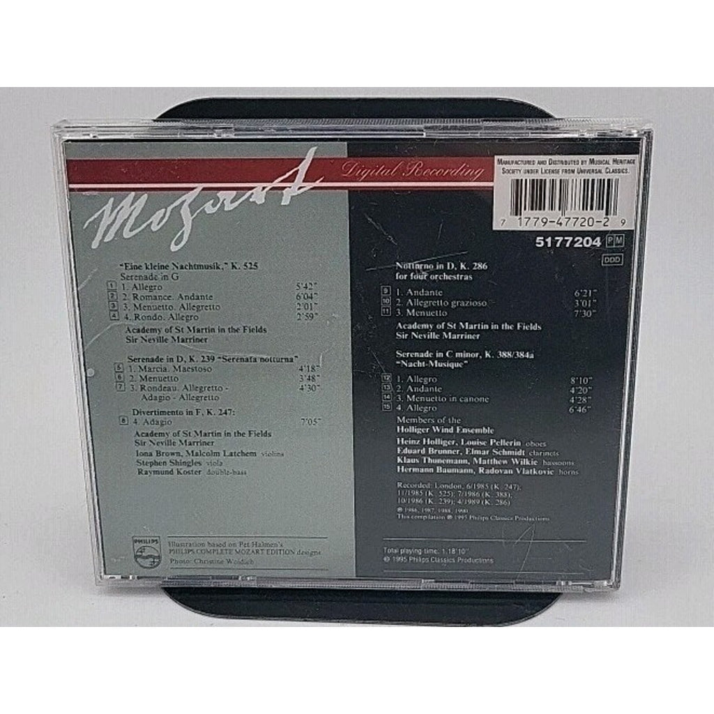 Philips Complete Mozart Edition Serenades CD Academy of St Martin