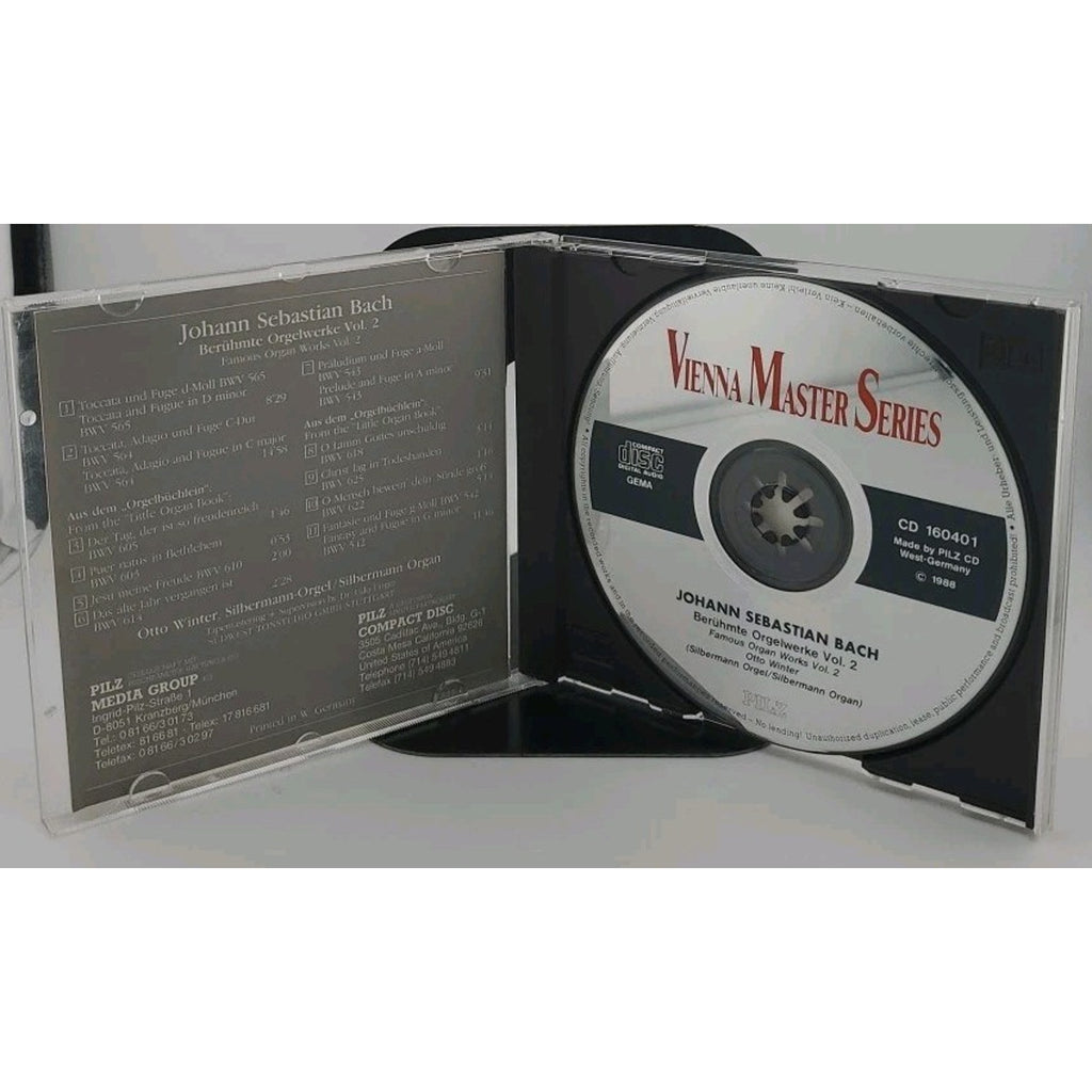 JS Bach - Beruhmte Orgelwerke Vol 2 - CD By JS BACH