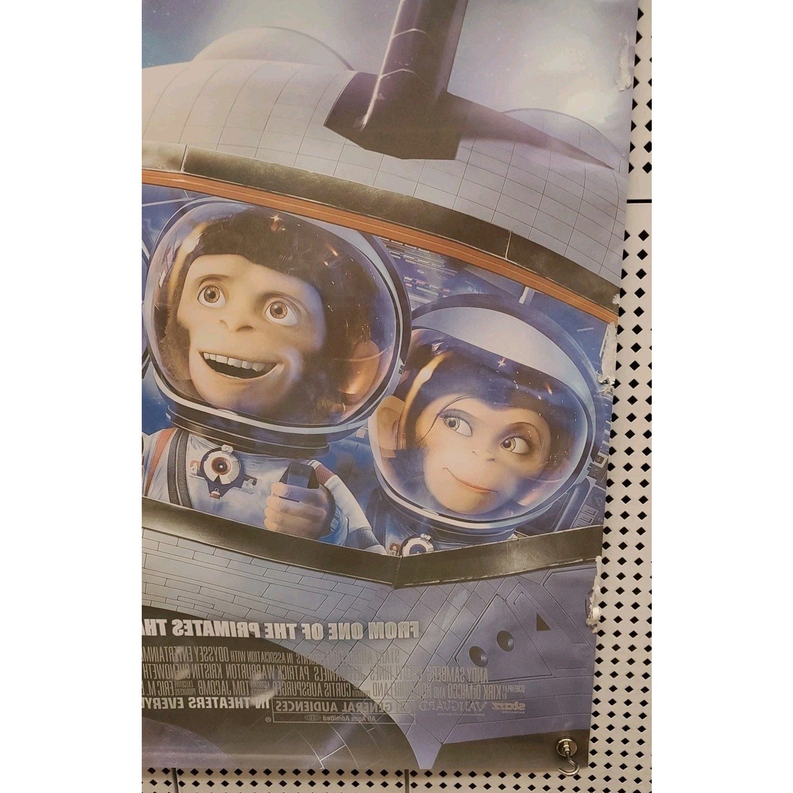 Space Chimps 27x40 Original Double Sided Movie Poster