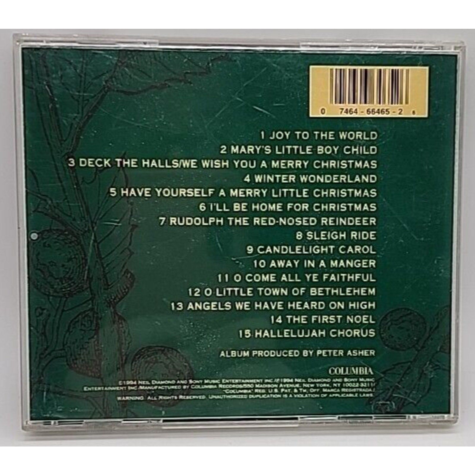 Vol. 2-Christmas Album by Neil Diamond (CD, 1994)