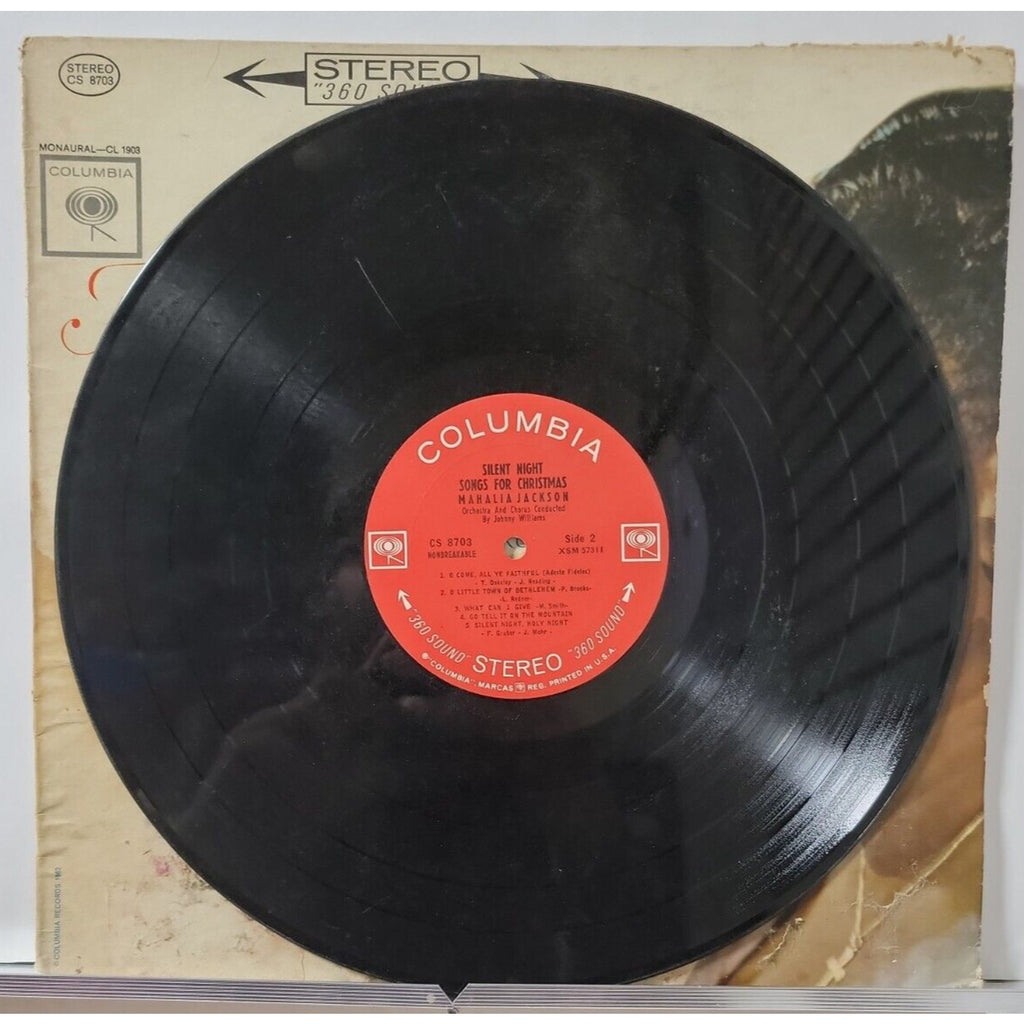 Mahalia Jackson – Silent Night - Songs For Christmas (Record)
